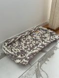 Extra Plüschiges Chenille-Haustierbett – Handgefertigtes Luxus-Kissen für Katzen, Kaninchen & kleine Hunde