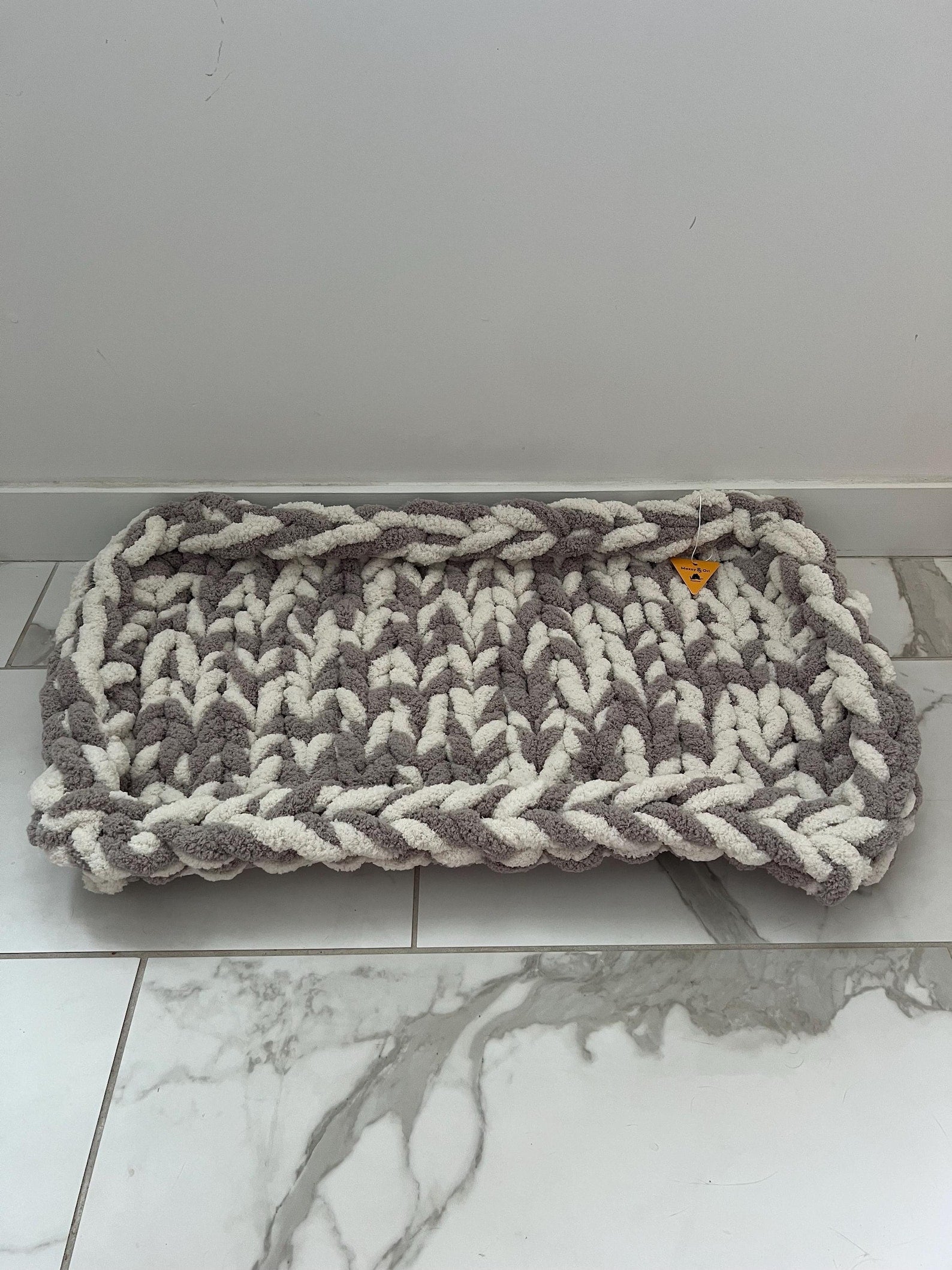 Extra Plüschiges Chenille-Haustierbett – Handgefertigtes Luxus-Kissen für Katzen, Kaninchen & kleine Hunde