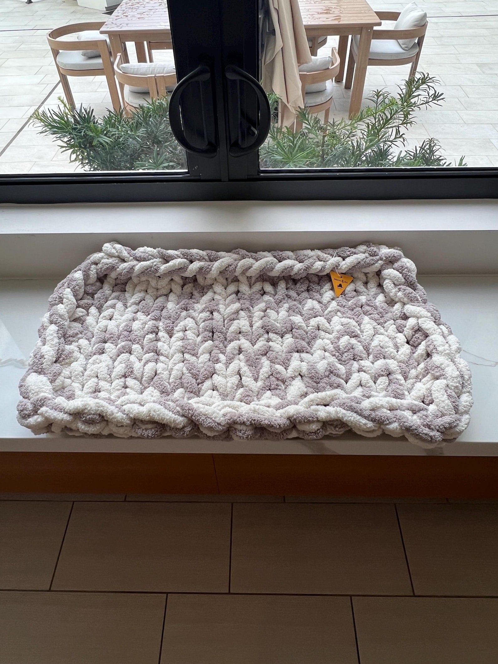 Extra Plüschiges Chenille-Haustierbett – Handgefertigtes Luxus-Kissen für Katzen, Kaninchen & kleine Hunde
